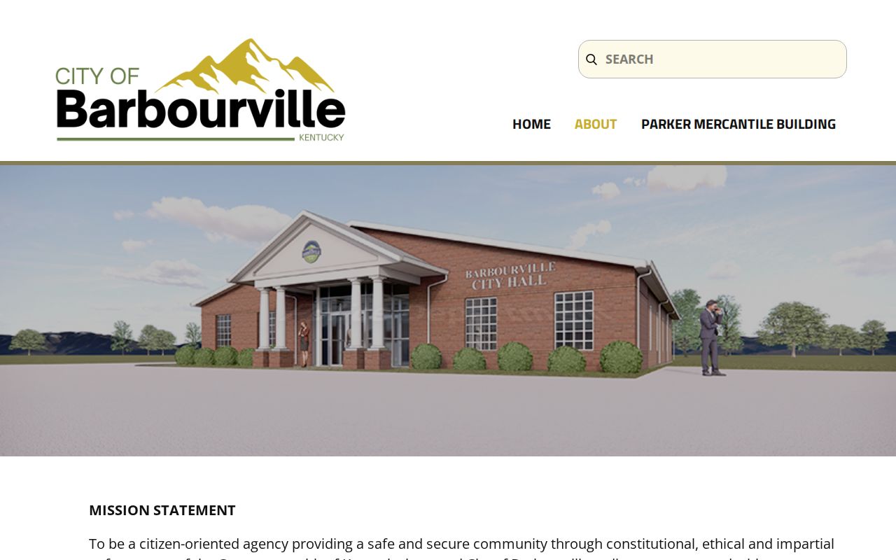 Official Barbourville Police Department webpage